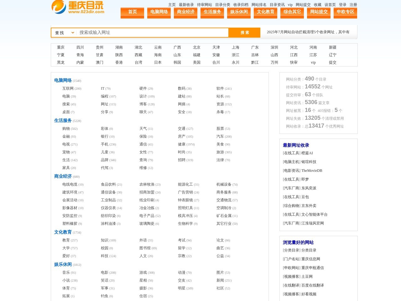 重庆分类目录网